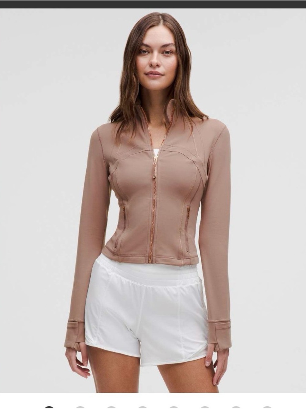 Lululemon Define Cropped Jacket Luon *Sparkle
Twilight Rose size 6